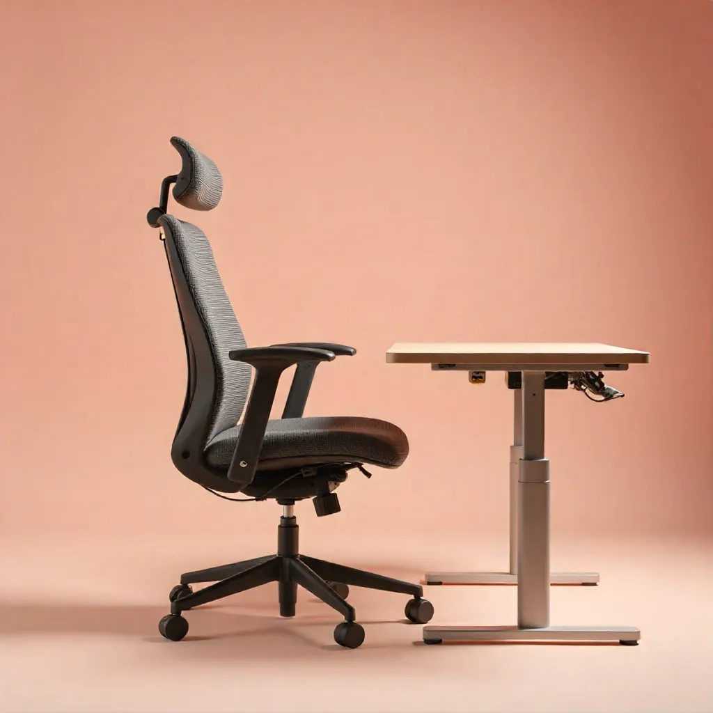Modern office environment with ergonomic seating